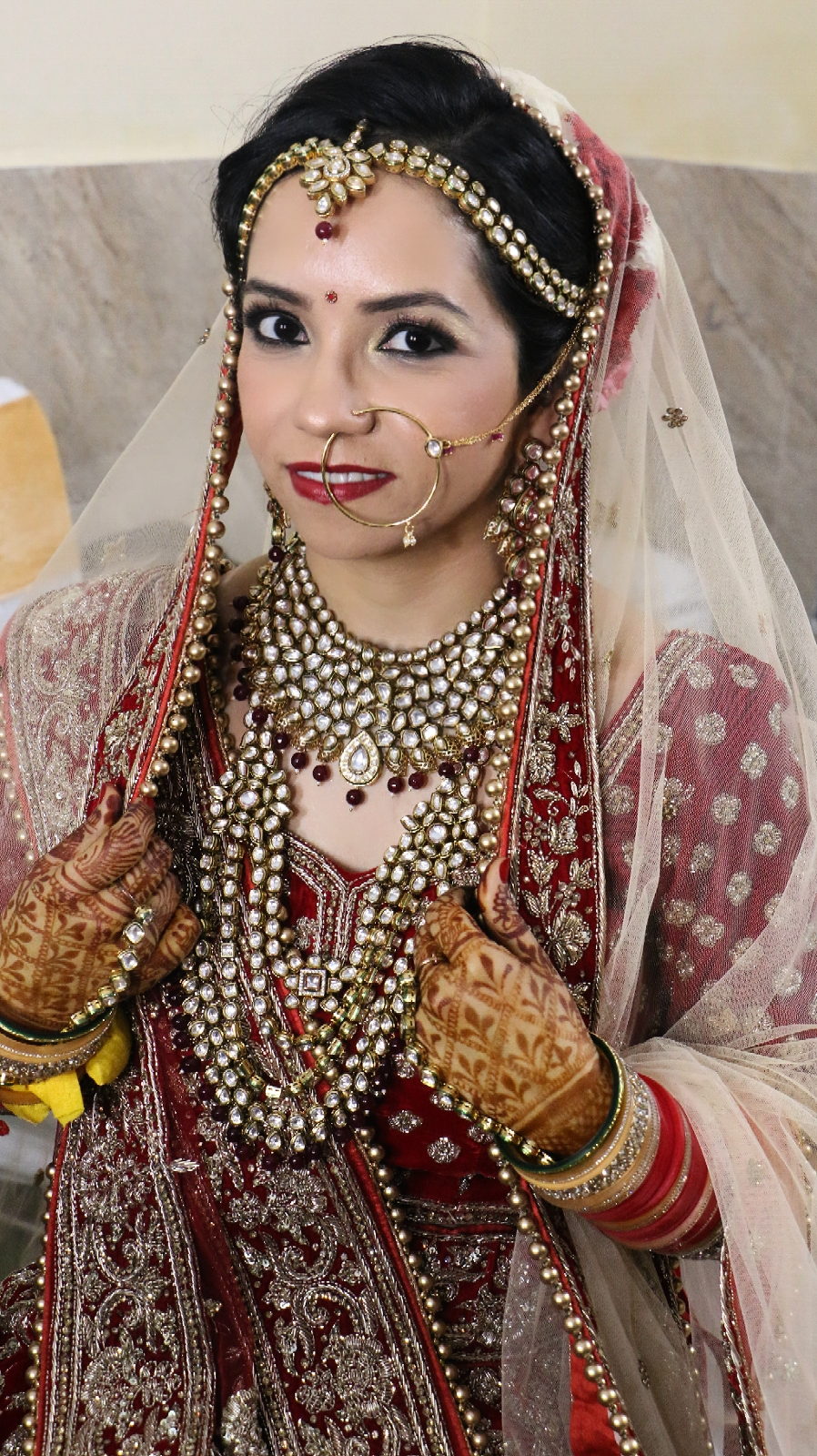 Indian bridla makeup at delhi