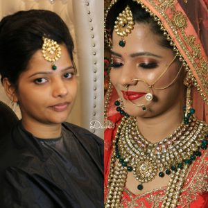 Bridal makeup at ghaziabad silver spoons
