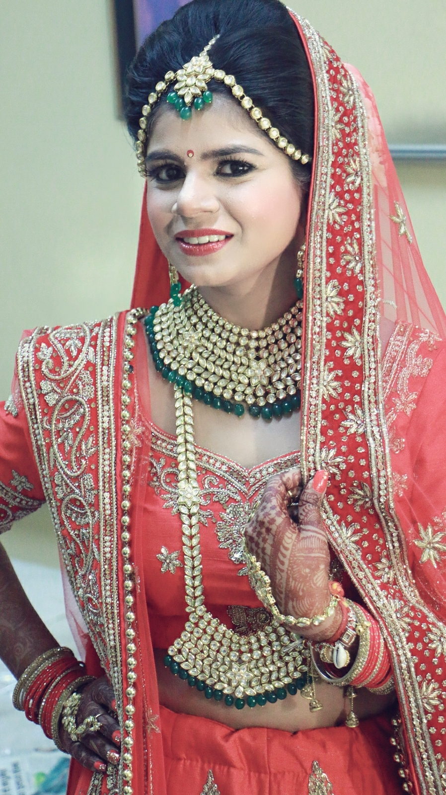 Indian traditional makeup 