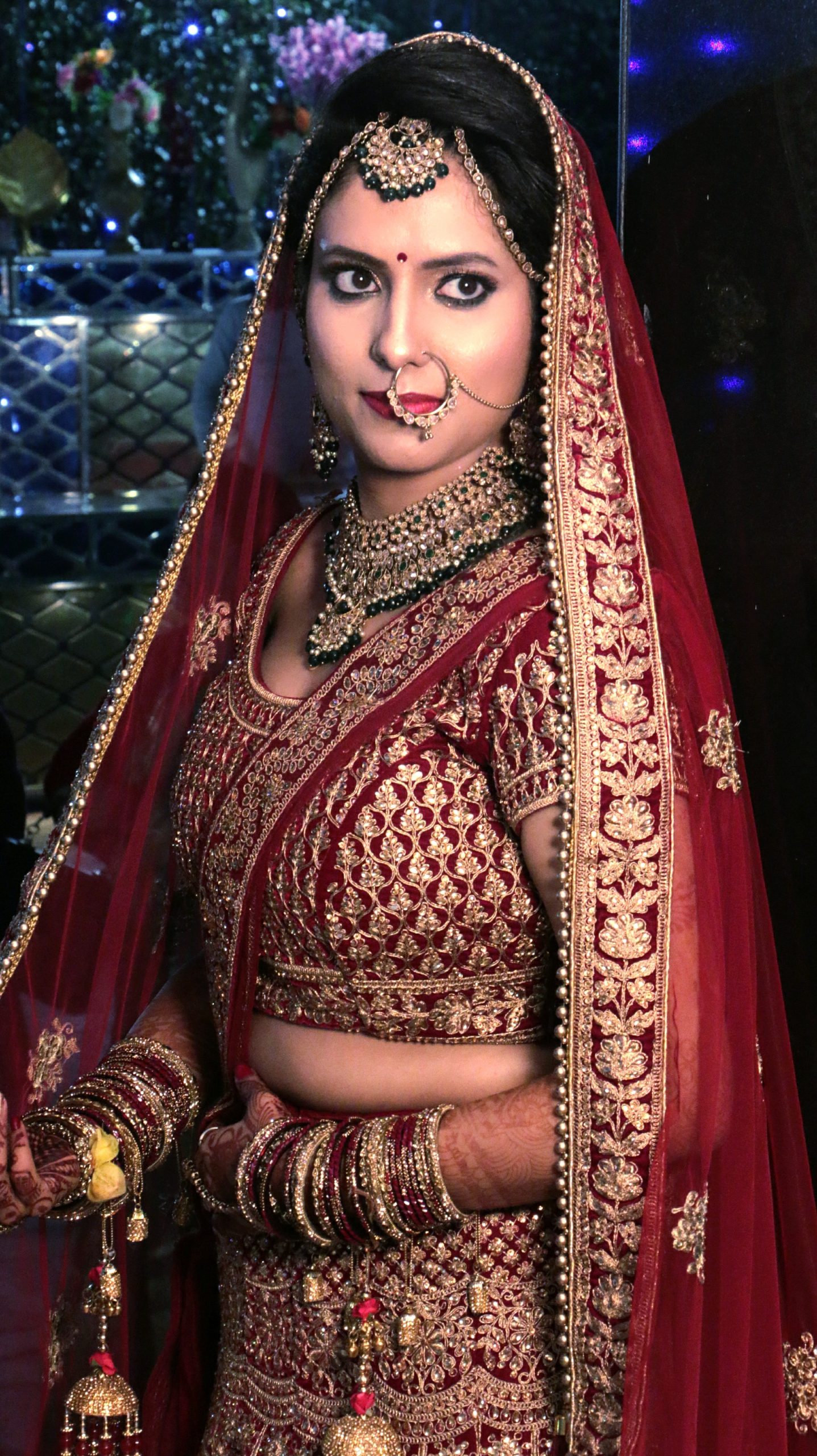 Indian bridal makeup at dehradun