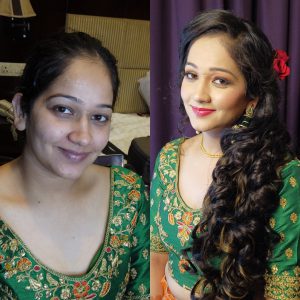Engagement makeup at delhi