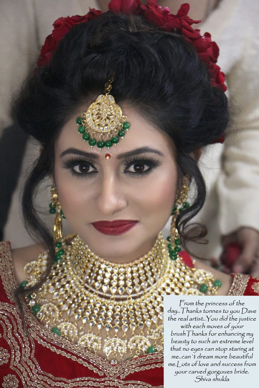 Bridal makeup at noida sector 55